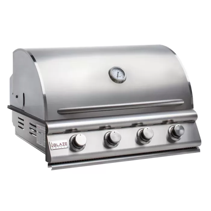 Blaze Prelude LBM 32-Inch 4-Burner Built-In Propane Gas Grill - BLZ-4LBM-LP