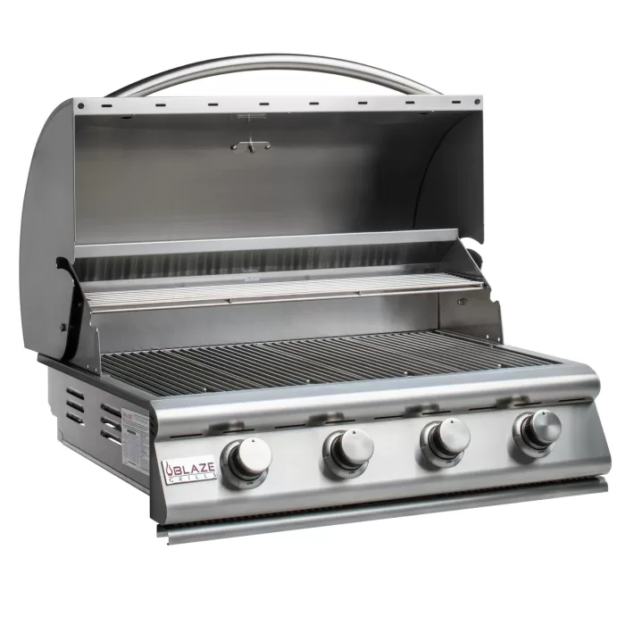 Blaze Prelude LBM 32-Inch 4-Burner Built-In Propane Gas Grill - BLZ-4LBM-LP - Image 4