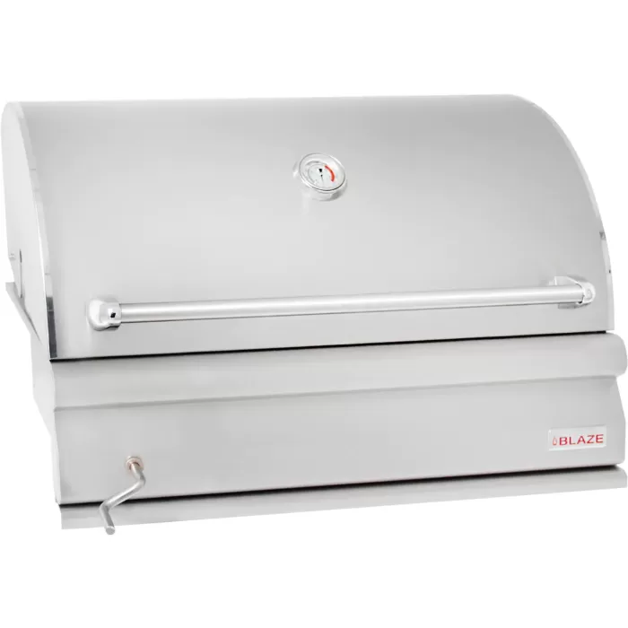 Blaze 32-Inch Built-In Stainless Steel Charcoal Grill With Adjustable Charcoal Tray - BLZ-4-CHAR - Image 10