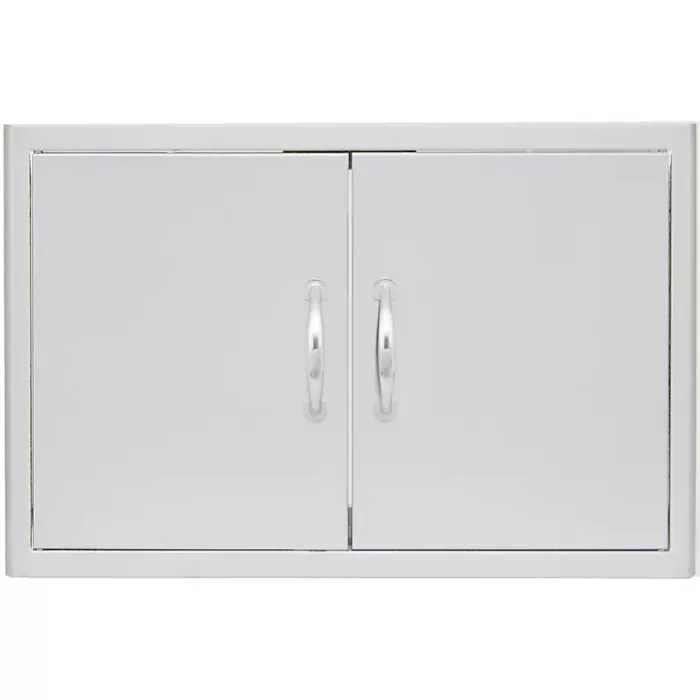 Blaze 32-Inch Stainless Steel Double Access Door With Paper Towel Holder - BLZ-AD32-R